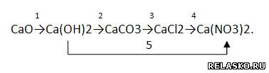 Дана схема превращений ca x cano32 caco3